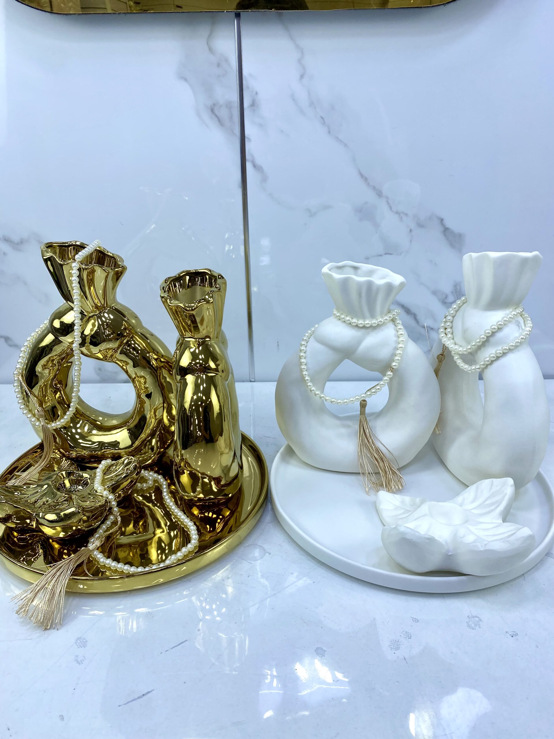 IMG_2702 Vase lux 4pcs VL-04 فاز - الصورة 1