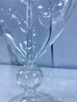 ⁦Chope en verre cœur transparent  BB513-12 شوب⁩ - الصورة ⁦5⁩