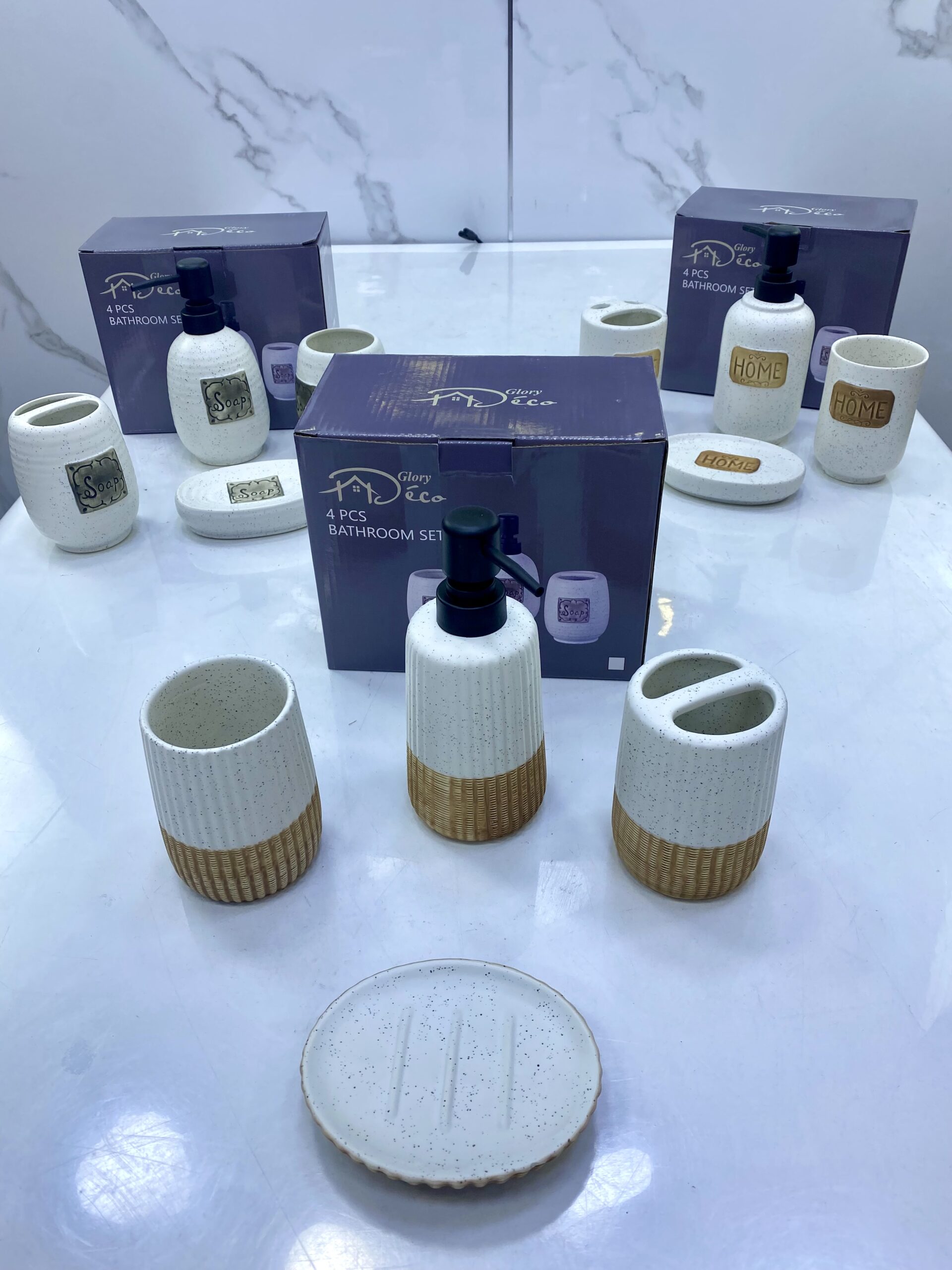 IMG_3105 Ensemble salle de bain 4Pcs ES-123 طقم حمام – Image 1