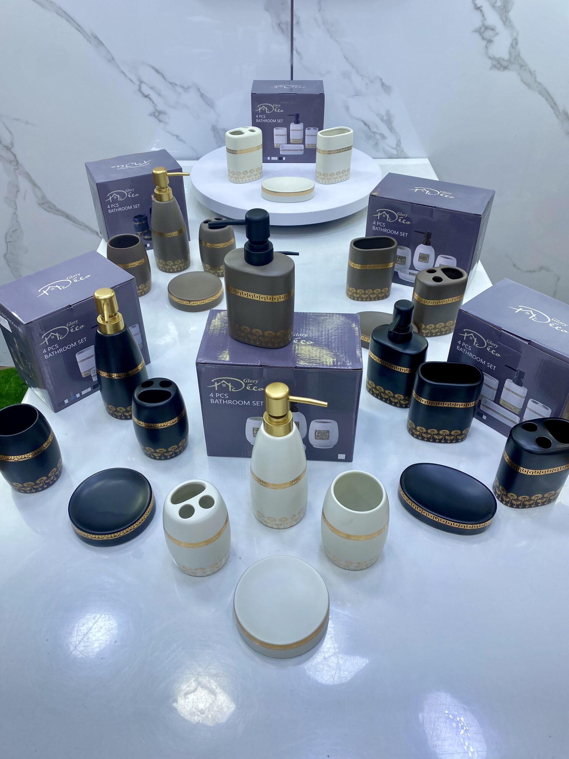 IMG_3109 Ensemble salle de bain 4Pcs ES-01 طقم حمام – Image 1