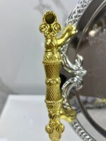 Plateau ovale Dore PO-585بلاطو – Image 4