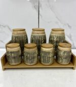 ⁦Porte épice 8Pcs PE-16 حامل توابل⁩ - الصورة ⁦5⁩