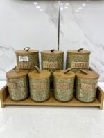 ⁦Porte épice 8Pcs PE-16 حامل توابل⁩ - الصورة ⁦11⁩