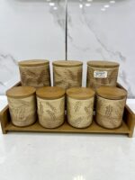 ⁦Porte épice 8Pcs PE-16 حامل توابل⁩ - الصورة ⁦13⁩