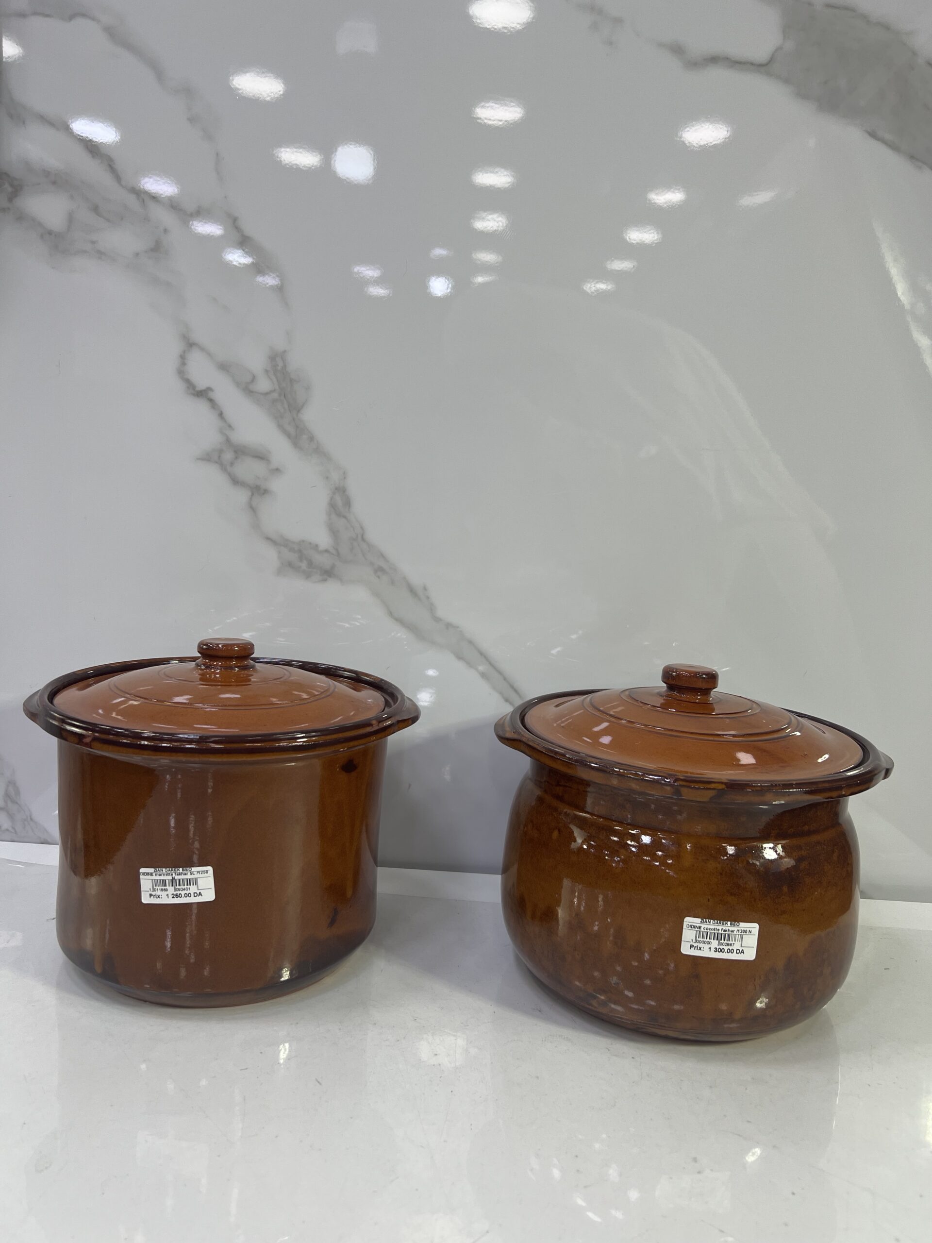IMG_3375 cocotte fakhar marron 5L CF-113 كوكوت فخار - الصورة 1