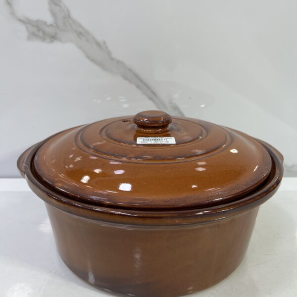 marmite fakhar marron MF-87 طنجرة  فخار