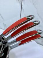 ⁦série casserole inox + silic 18/10 4pcs YH-401 سيري كسرونة⁩ - الصورة ⁦7⁩