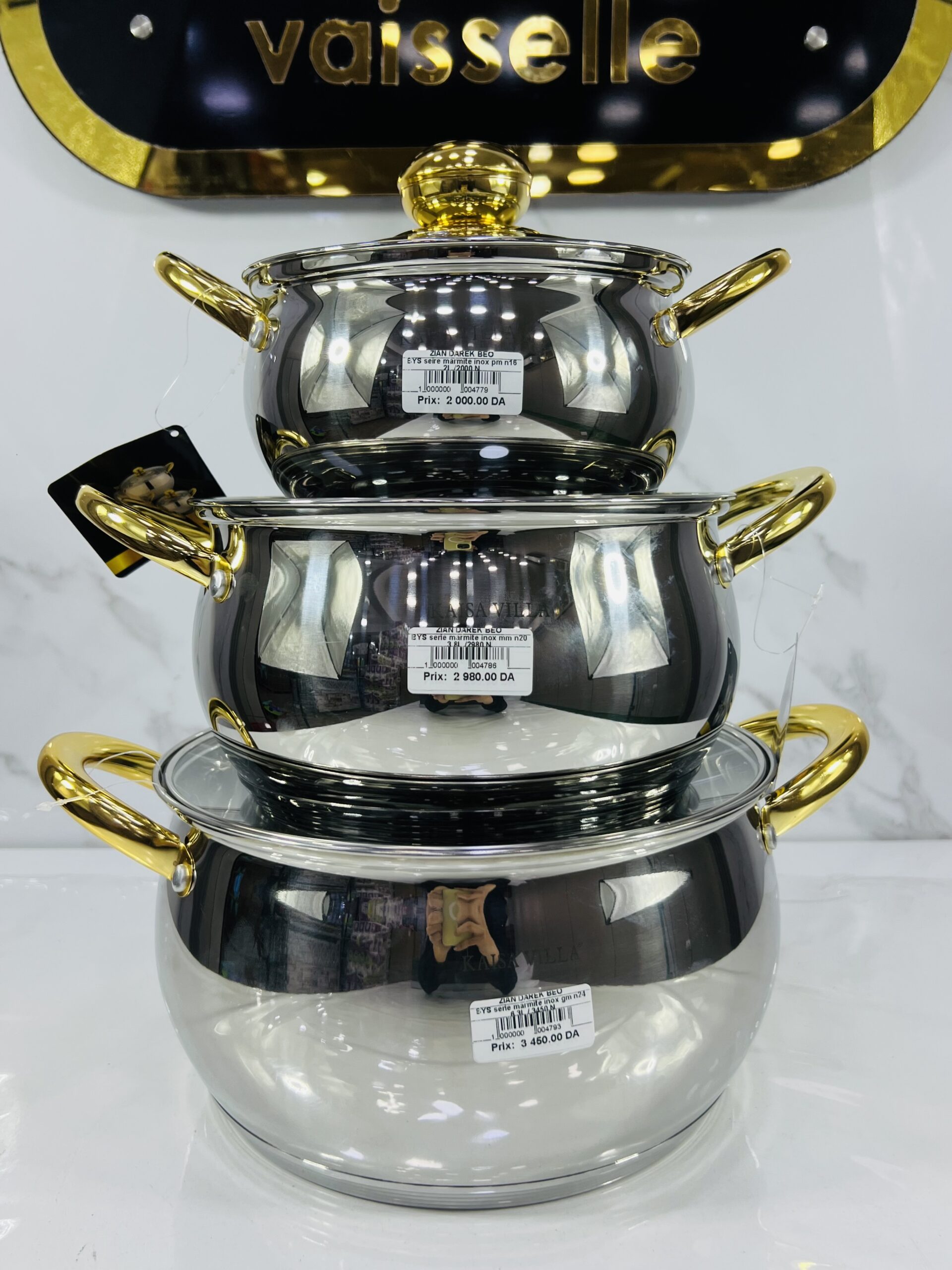 IMG_1408 Série marmite inox GH-36 طنجرة – Image 1