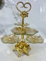 Porte gâteaux Rond 4p 3725-ED  حاملة الحلوى