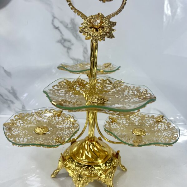 Porte gâteaux Rond 4p 3725-ED  حاملة الحلوى