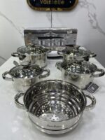 serie marmite HAUSROLAND inox 9p