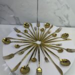 série cuillères dore 30pcs sc-76 سيري مغارف