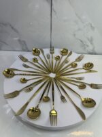 série cuillères dore 30pcs sc-76 سيري مغارف