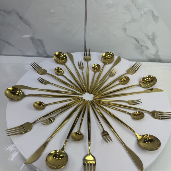 série cuillères dore 30pcs sc-76 سيري مغارف