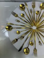 série cuillères dore 30pcs sc-76 سيري مغارف – Image 2