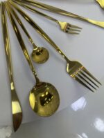 série cuillères dore 30pcs sc-76 سيري مغارف – Image 3