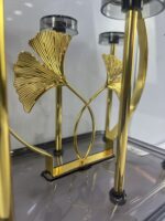 support de verre dore carrée as-865 حاملة الكوؤس – Image 2