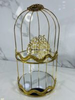 ⁦Porte gâteaux miroir dore HP-17 حاملة الحلوى⁩ - الصورة ⁦7⁩