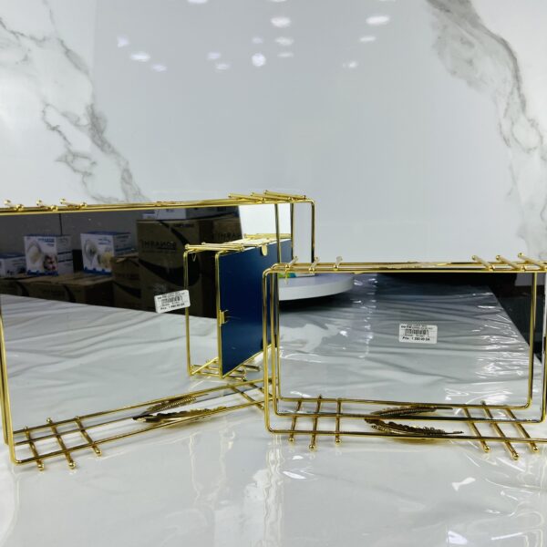 plateau miroir dore PS-50 بلاطو