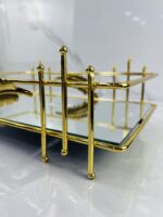 ⁦plateau miroir dore PS-50 بلاطو⁩ - الصورة ⁦3⁩