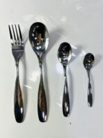 série cuillères argent 24pcs 18/10 سيري مغارف – Image 3