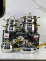 Série batterie inox 12Pcs CD-26