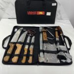 Valise couteau pochette noire 12pcs R948