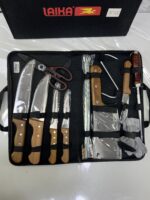 ⁦Valise couteau pochette noire 12pcs R948⁩ - الصورة ⁦2⁩