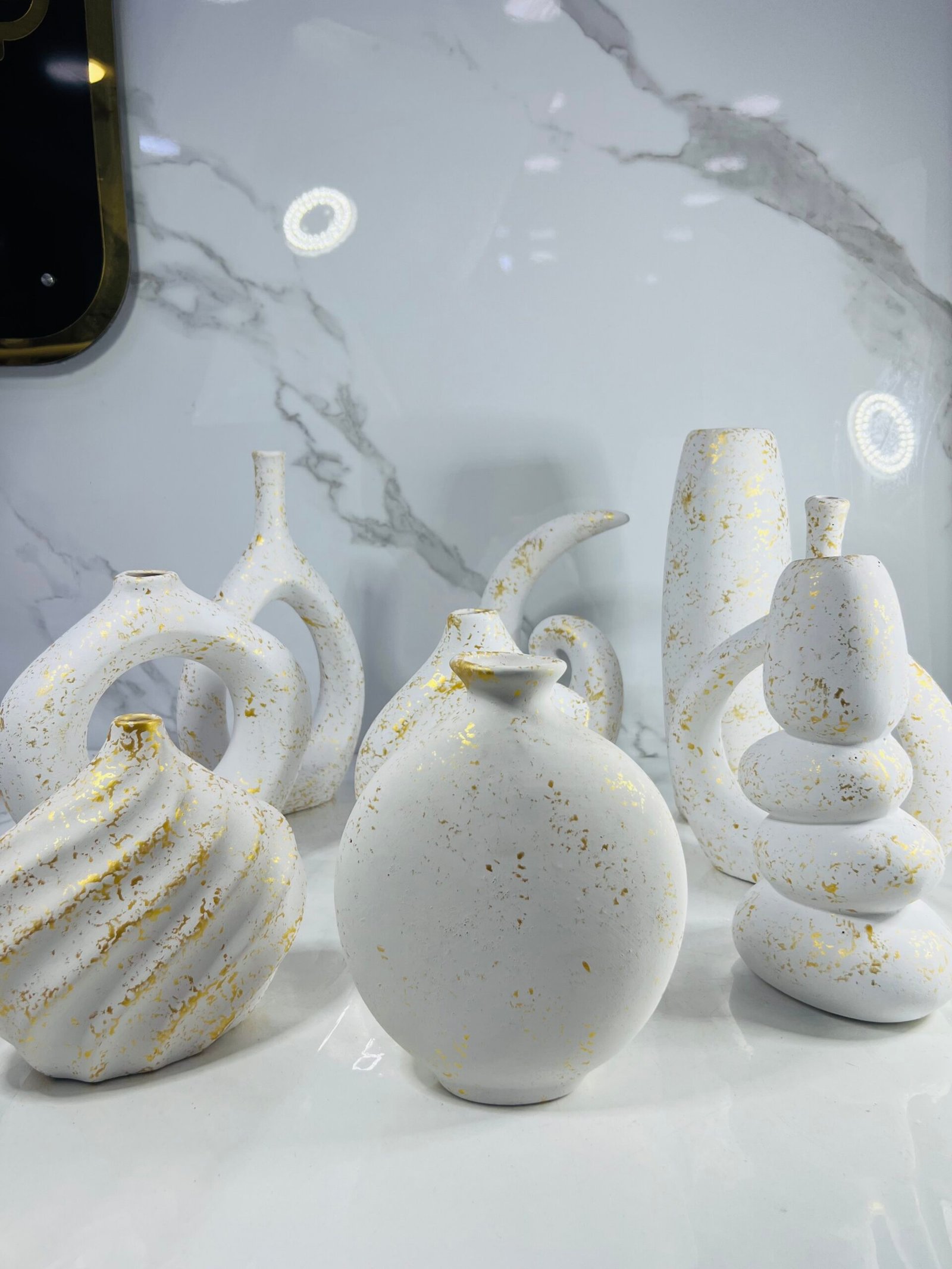 IMG_5827 Vase marbre 1p SD-98 مزهرية – Image 1