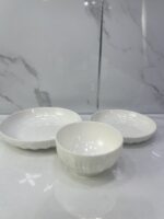 service de table crm blanc 18pcs – Image 3