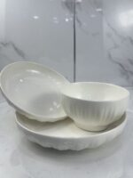 service de table crm blanc 18pcs – Image 6