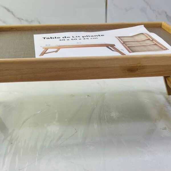 table de lit pliable bois /1980 N