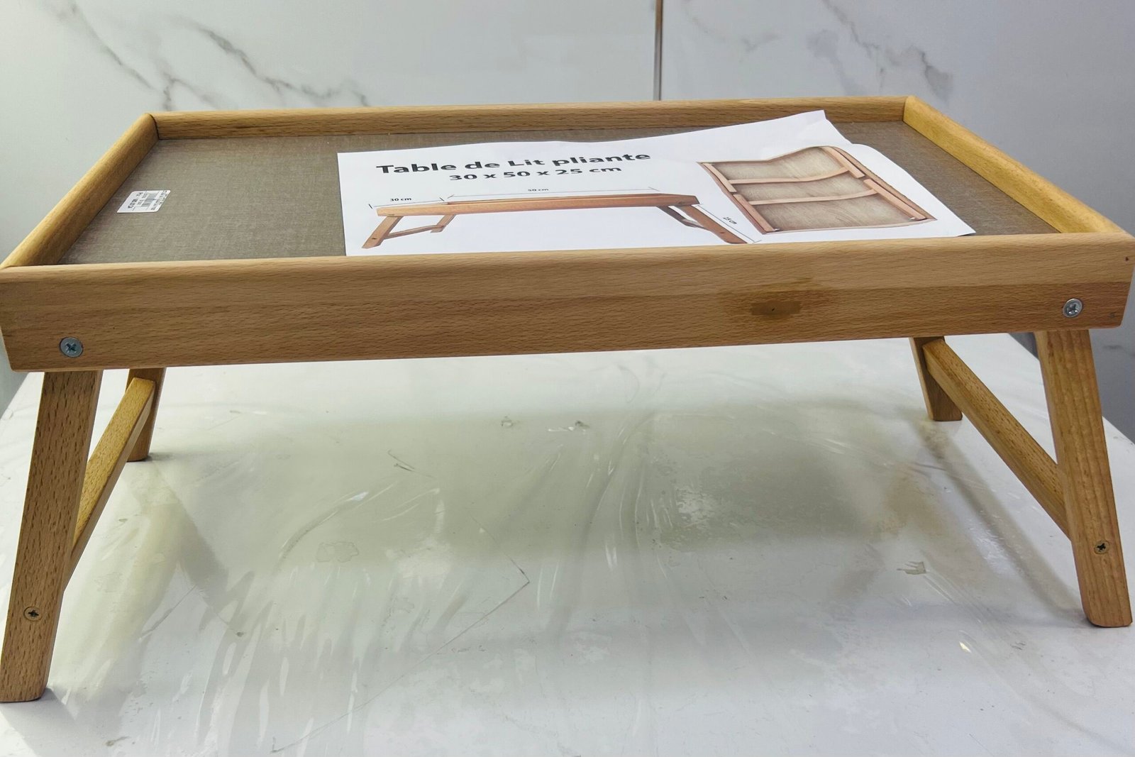 IMG_8479 table de lit pliable bois /1980 N – Image 1