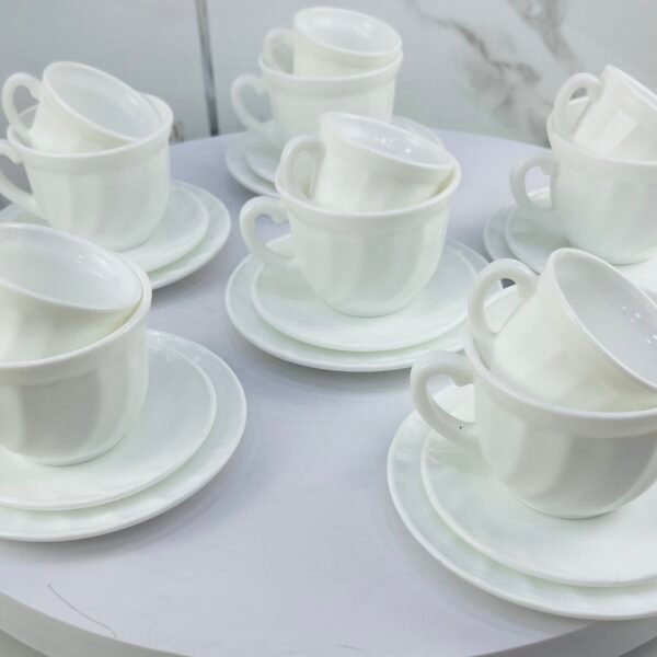 service a cafe blanc 24pcs