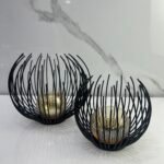 Porte bougie boule 27866-8